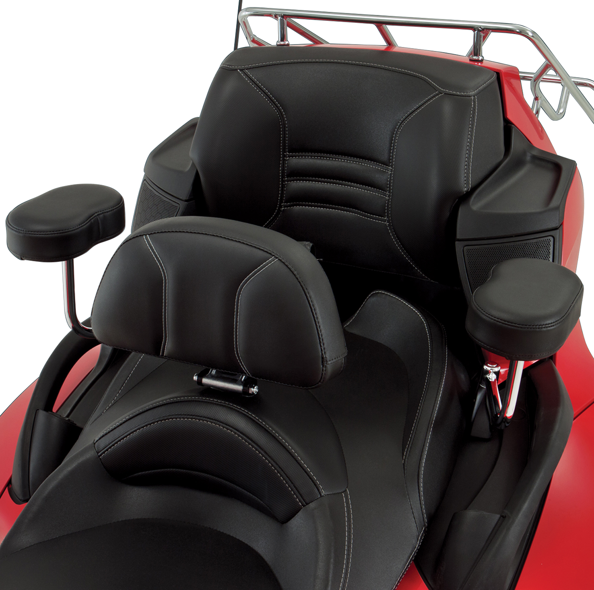 SHOW CHROME Detachable Smart Mount* Backrest - Spyder RT '10-'19 41-168A