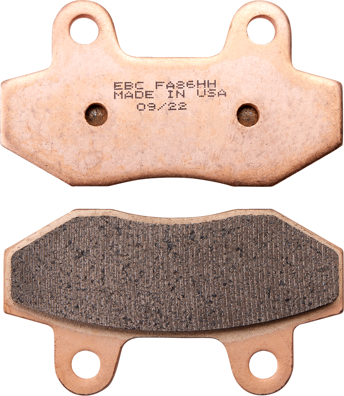 EBC FA-HH Series Sintered Brake Pads - FA86HH (Hyosung / United Motors / Honda / Benelli 1985–2023)