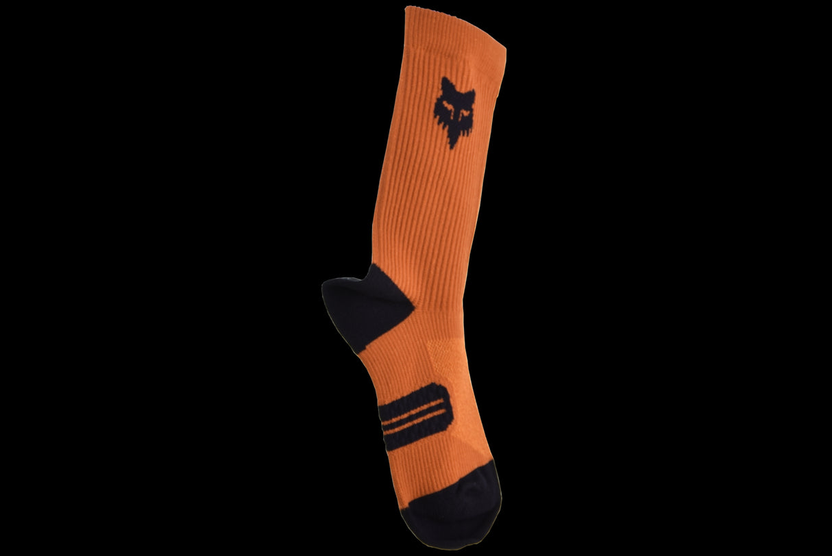 Fox Racing - Youth Ranger 6" Crew Sock - Burnt Orange - YS