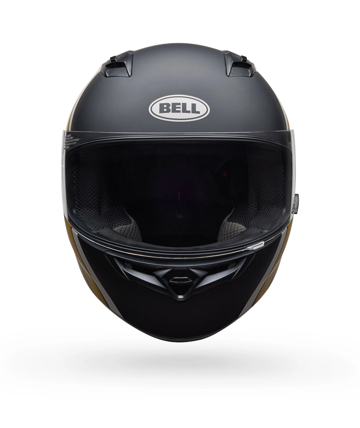 Bell - Qualifier - Chasm - Black/Amber Gold