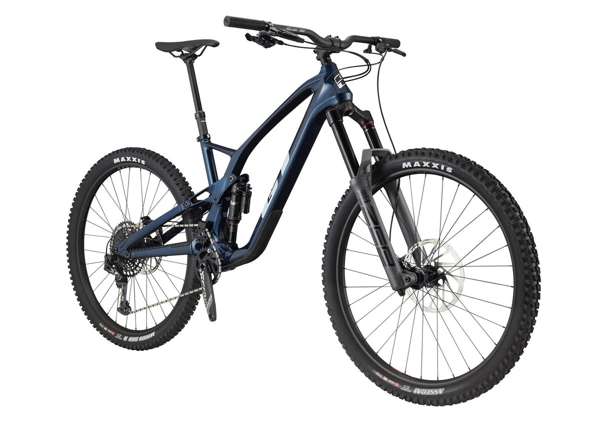 GT Force Carbon Pro LE Blue L Full Suspension Mountain Bike
