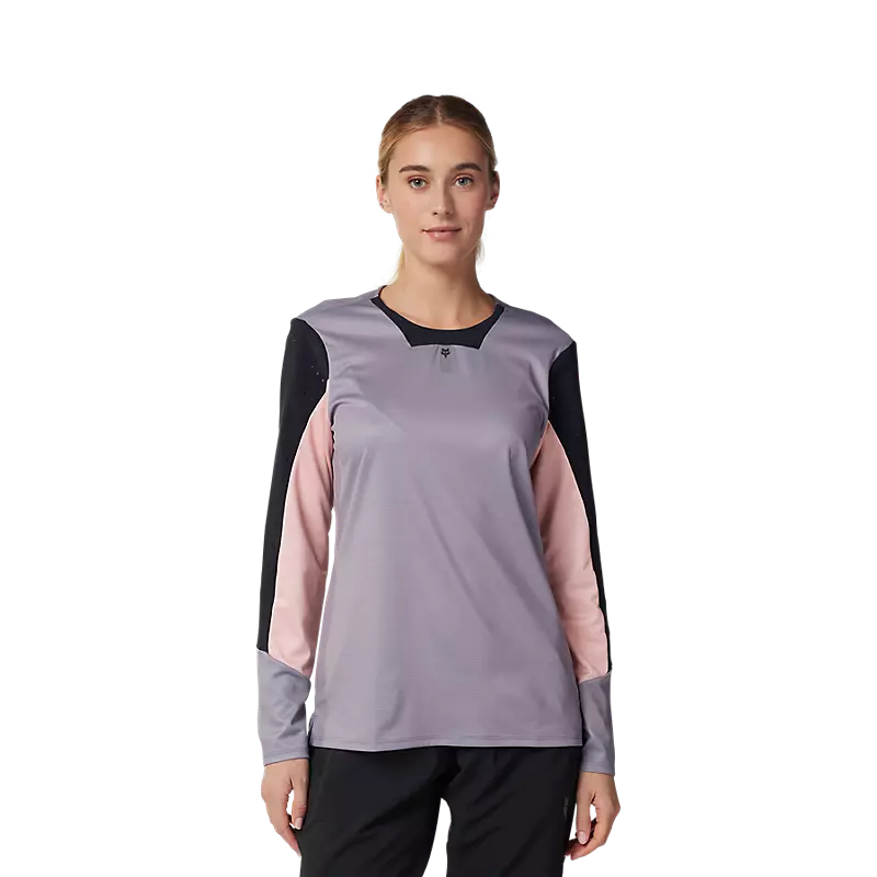 Fox Racing - Womens Defend Ls Jersey - Stn - S