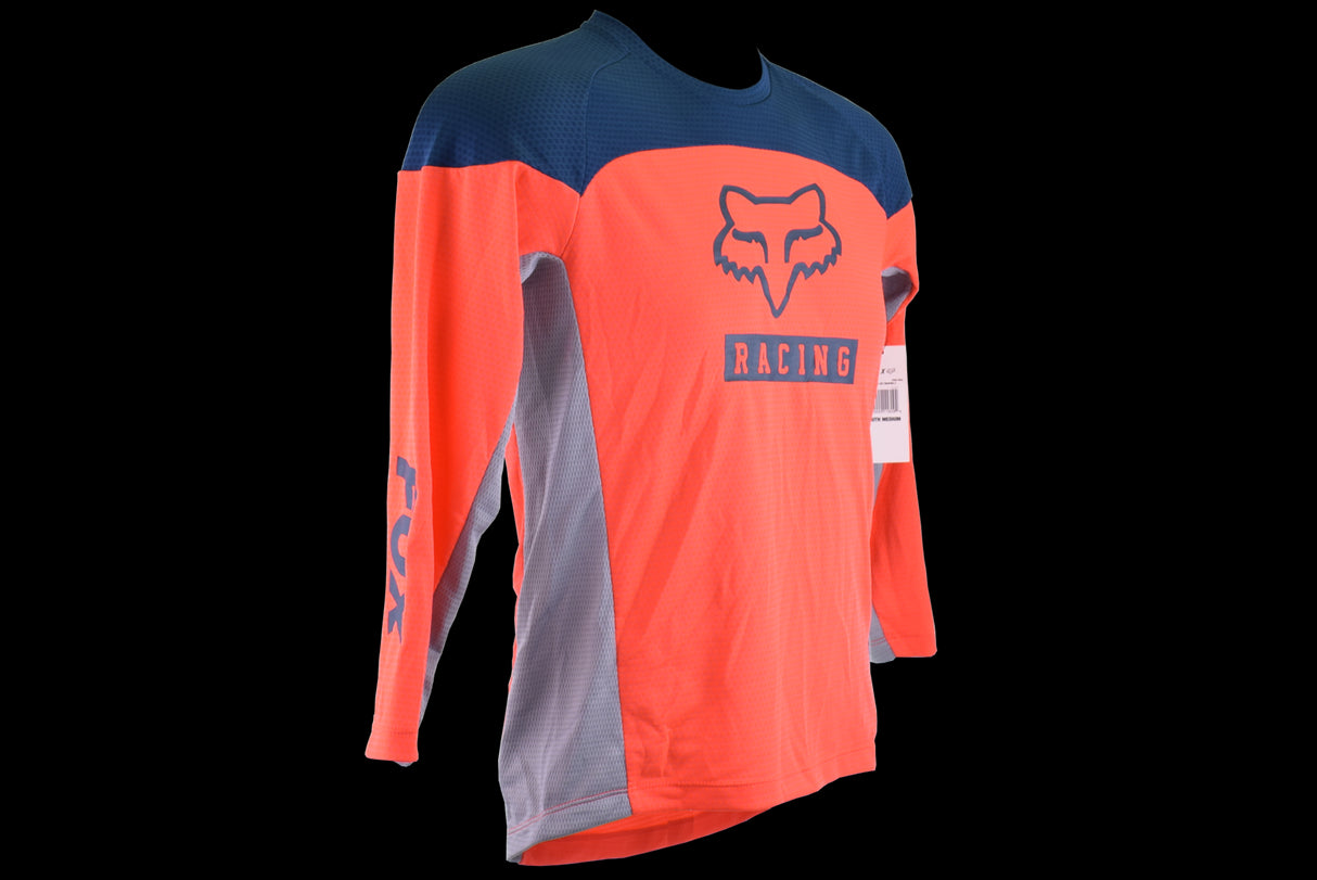Fox Racing - Youth Defend Long Sleeve Jersey - Atomic Punch - YM