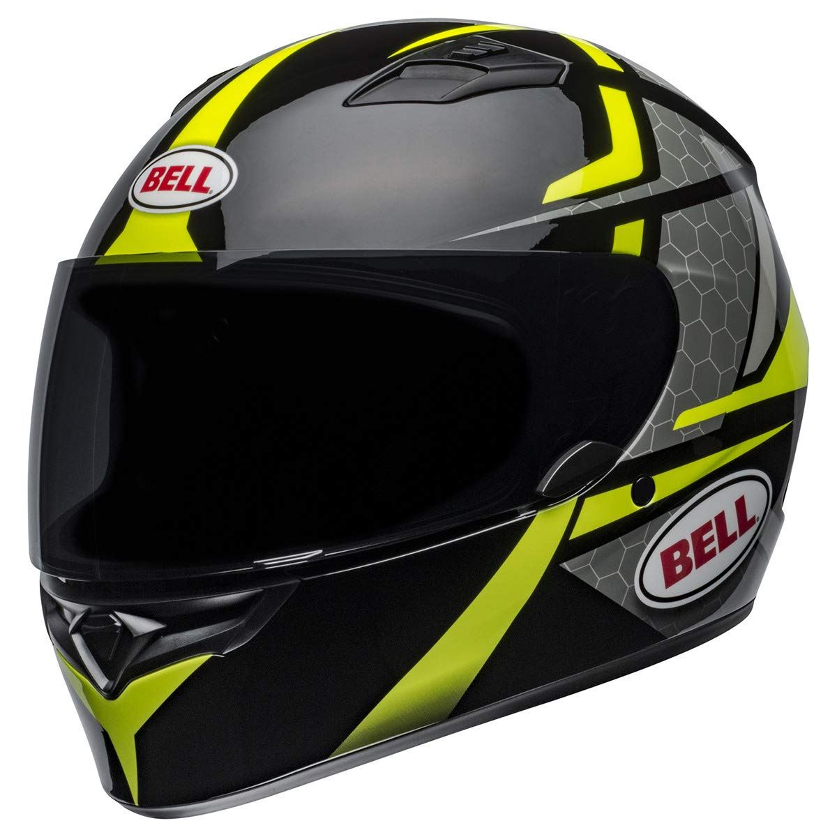 Bell - Qualifier Full Face Helmet - Gloss Black/Hi-Vis - L (open box)