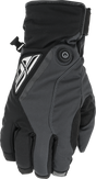 Title Heated Gloves Black/Grey Lg - Cycle City Outdoors