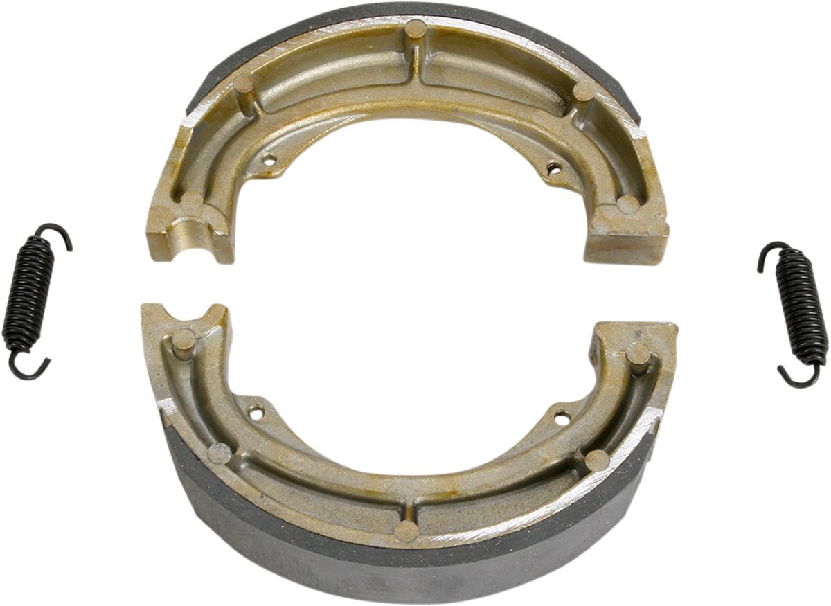 EBC Carbon X Organic Base Brake Shoes - 605 (Suzuki LT-F160 QuadRunner / Kawasaki KX250 1967–2003)
