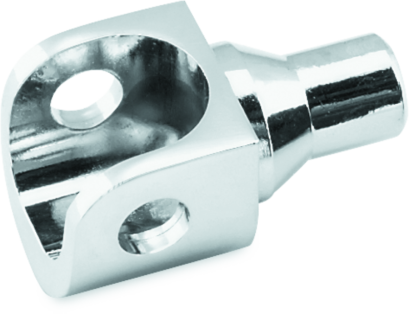 Kuryakyn Female Peg Adapter For 5/8in Square Mounts Chrome (Pair) - Cycle City Outdoors