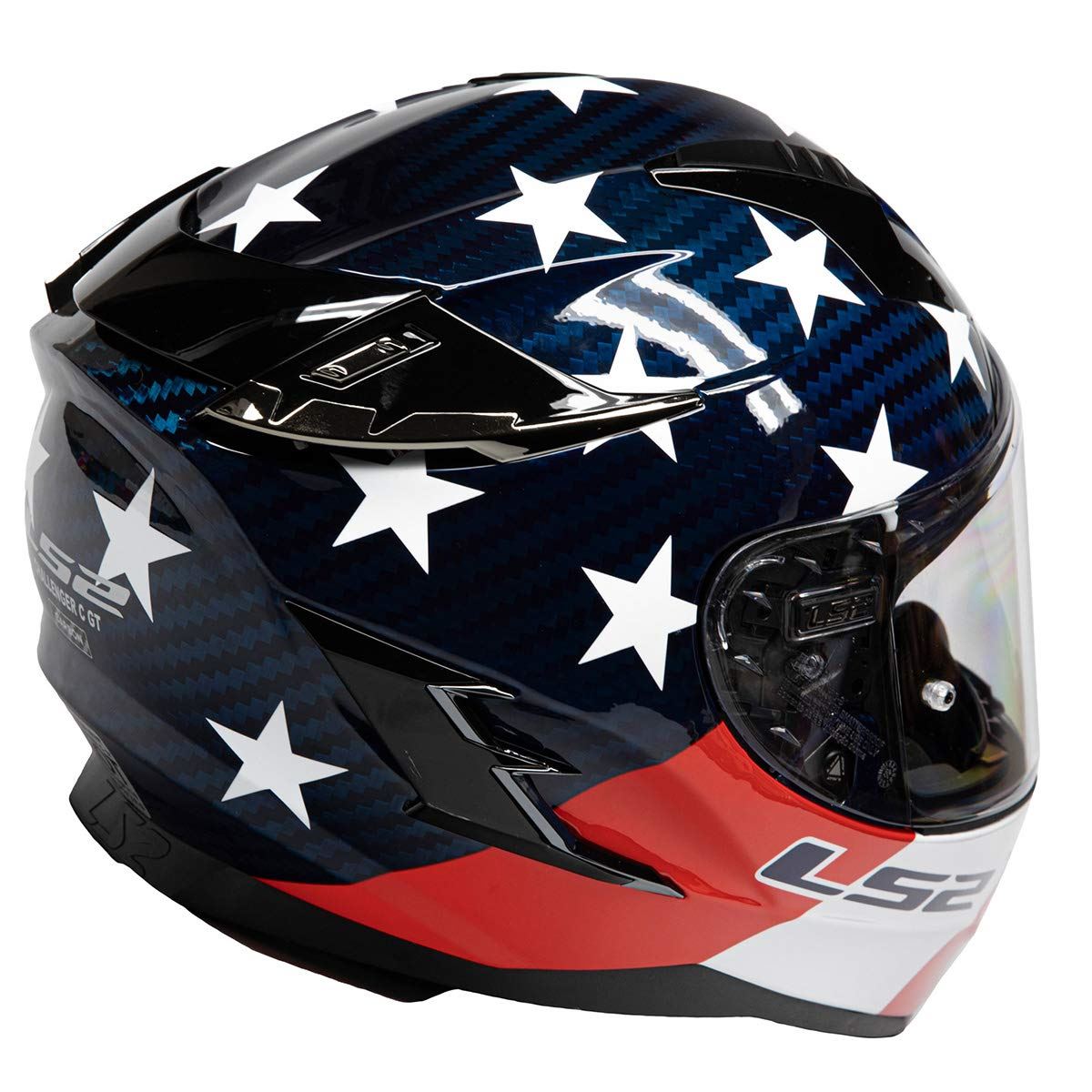 LS2 - Challenger Carbon Full Face Helmet (Open Box) - Cycle City Outdoors