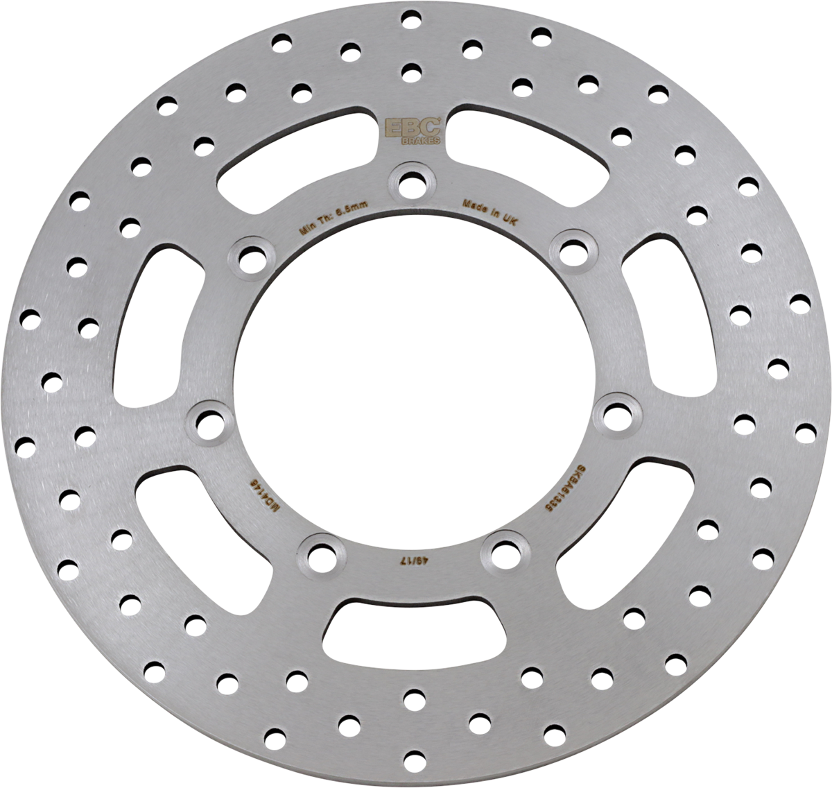 EBC MD Series Pro-Lite Brake Rotor, Rear - MD4146 (Kawasaki Vulcan 1600 Classic / Suzuki M95 Boulevard 2002–2008)