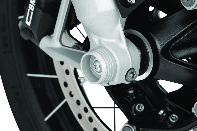 Kuryakyn Lodestar Axle Sliders Silver - Cycle City Outdoors