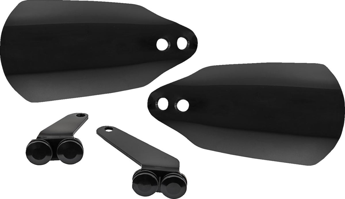 Memphis Shades Hand Guards - Gloss Black | Harley-Davidson Road Glide FLTRX 2024–2025 | Made in USA | Pair
