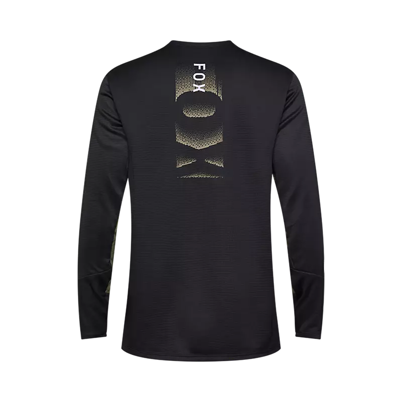 Fox Racing - Yth Defend LS Jersey Park - Black - YL
