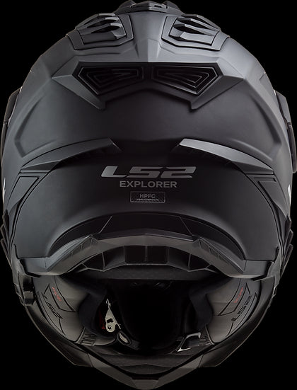 LS2 - Explorer XT Adventure Helmet - Matte Black - L (Open Box)