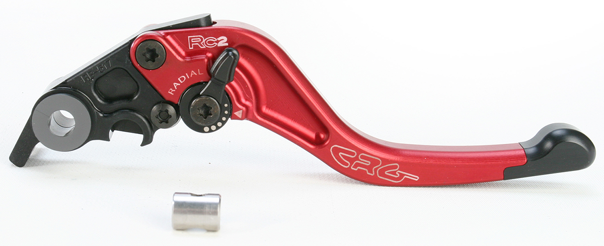 CRG 2RB-517-H-R RC2 Shorty Brake Lever - Red | Street