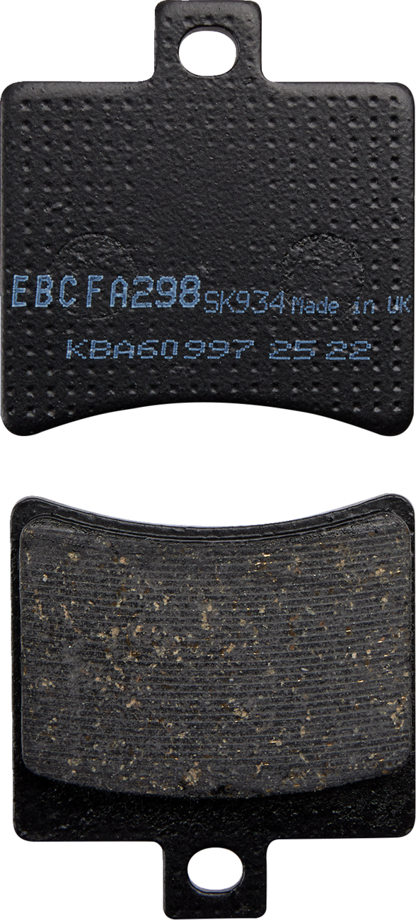 EBC FA Series Organic Base Brake Pads - FA298 (Aprilia RS 125 / Hyosung GT650R 2003–2016)