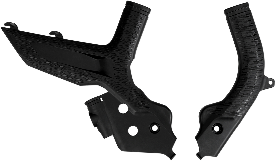 UFO Frame Guard | Black | Gas Gas/Husqvarna/KTM | KT04066#001