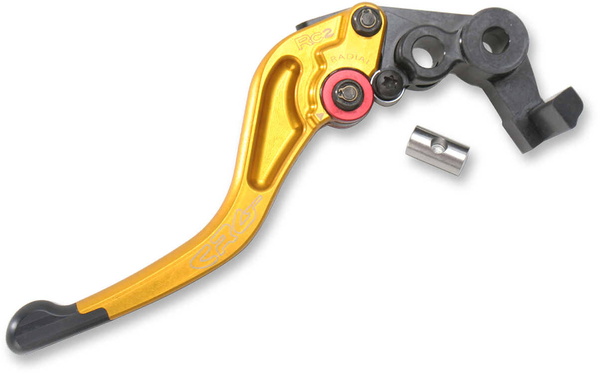CRG 2RN-521-H-G RC2 Shorty Brake Lever - Gold | Street