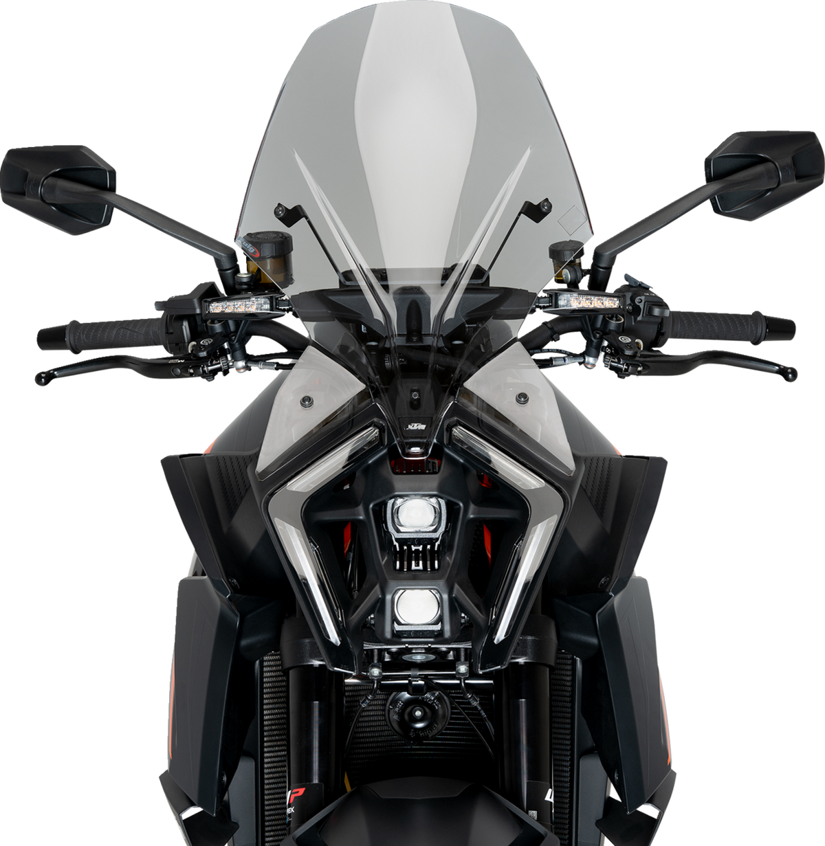 Puig Hi-Tech Parts 21907H New Generation Windscreen - Smoke - 1390 Super Duke | Street