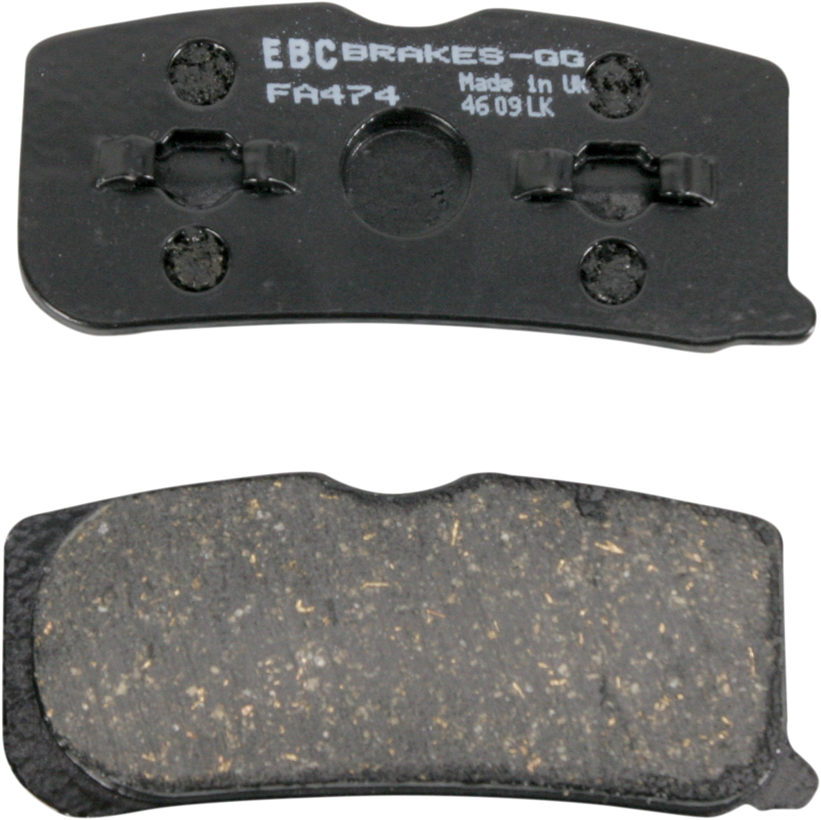 EBC FA Series Organic Base Front Brake Pads - FA474 (Can-Am Spyder 990 RT / Spyder 990 RS / Spyder 990 RSS 2008–2012)