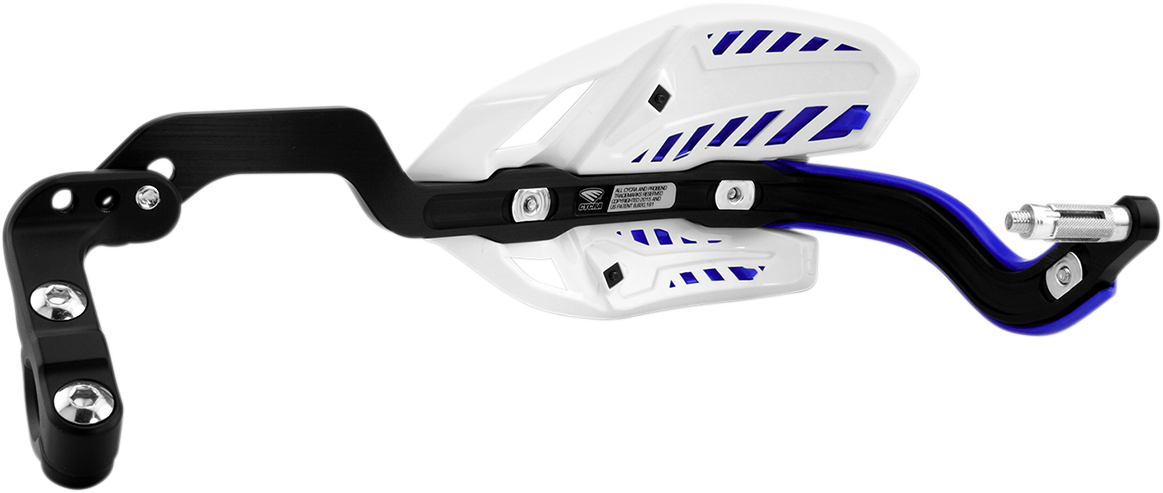 Cycra 1CYC-7408-62X Ultra Probend CRM Wrap Around Handguards for 1-1/8" Handlebars - White/Blue | Off-Road