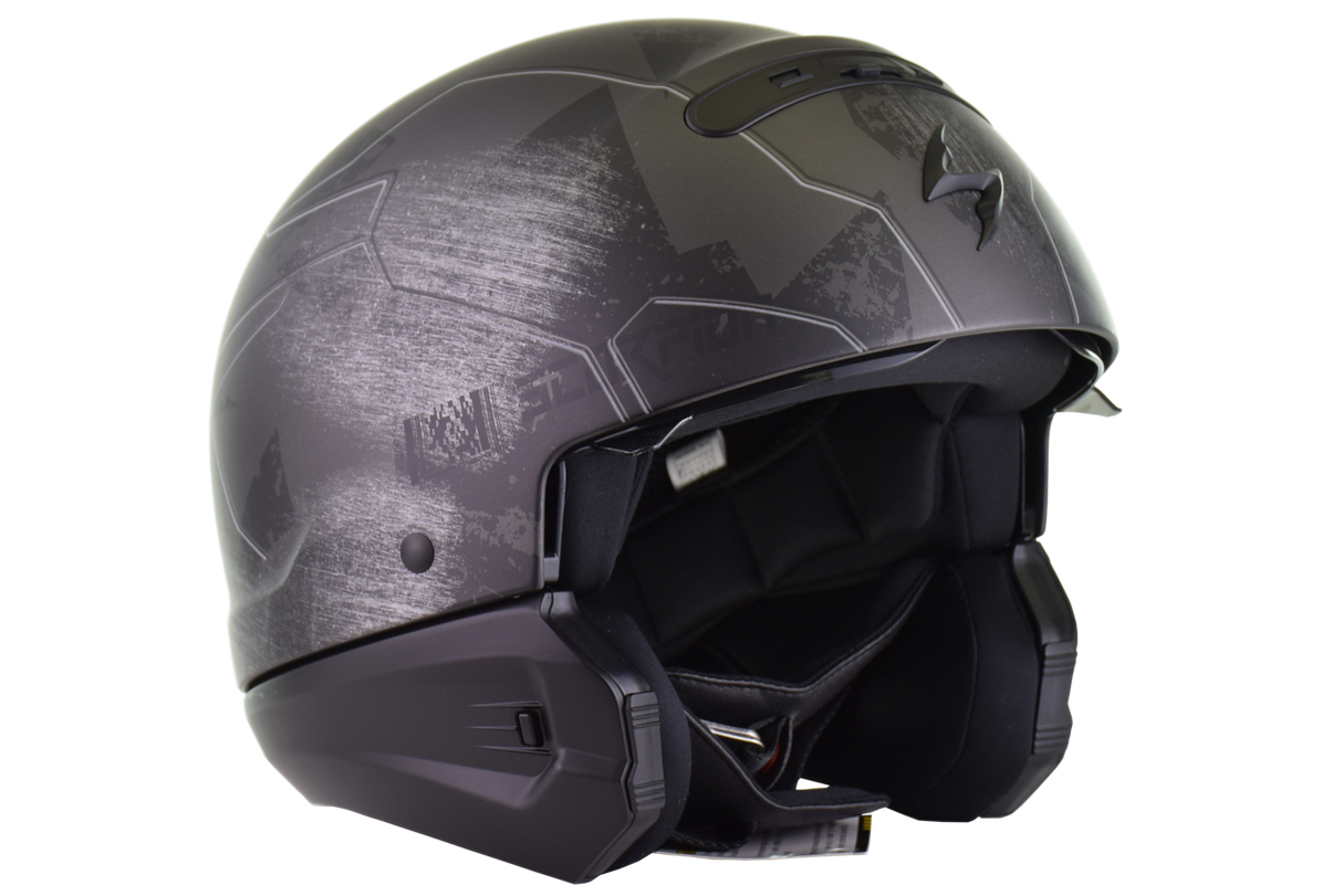 ScorpionEXO - Covert Solid Helmet - Matte Black - Medium (open box)