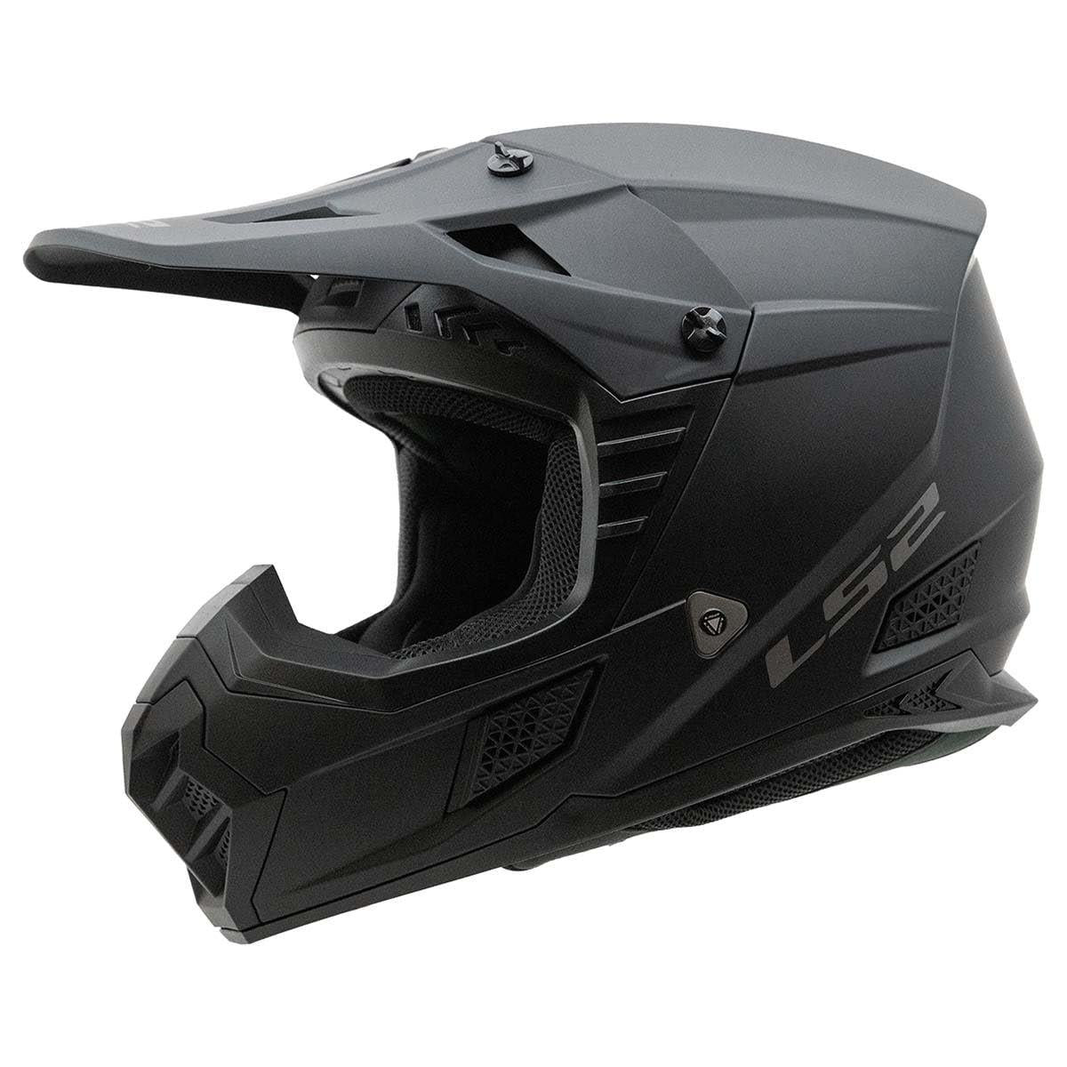 LS2 Coz Off-Road & MX Helmet | Matte Black & Gloss White | XS–3XL | 706-1011