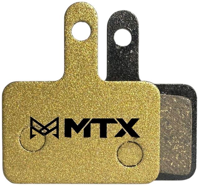MTX Braking Gold Label HD Disc Brake Pads - Ceramic/Kevlar Compound, Shimano Deore, 2-Piston, Single Set