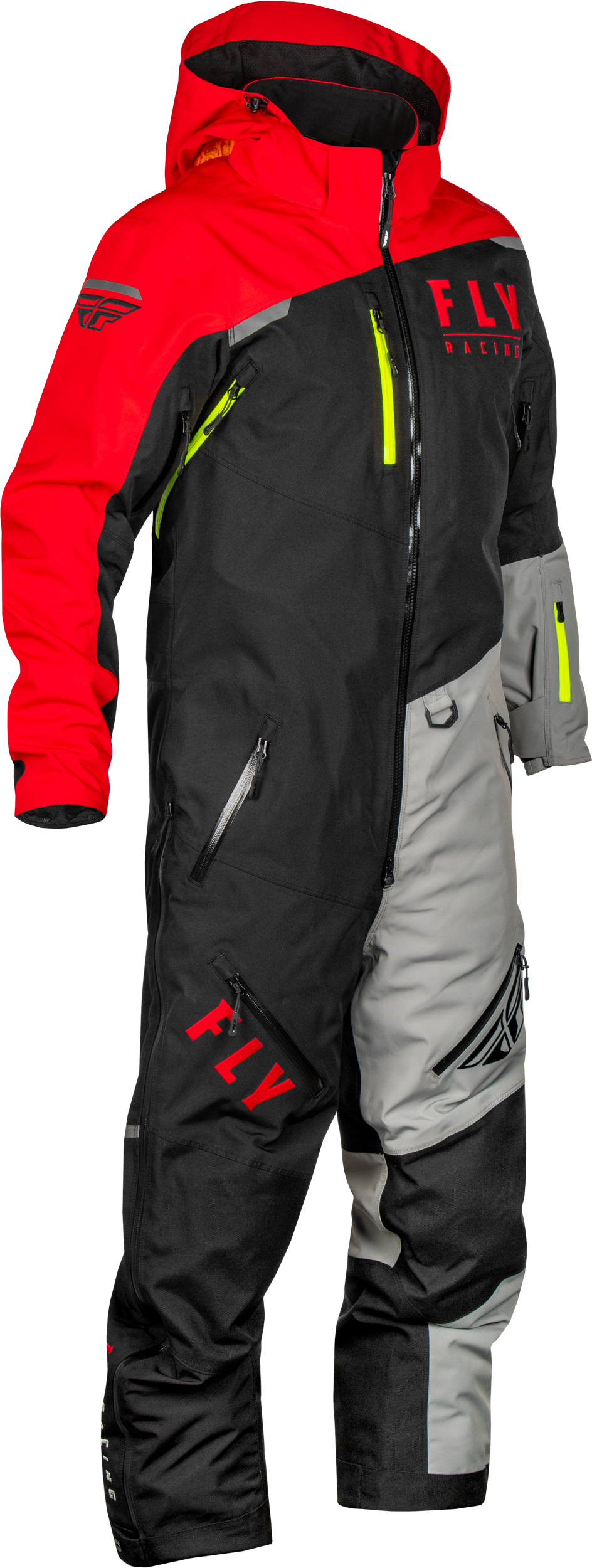 Fly Racing - Cobalt Shell Monosuit Black/Red 2x