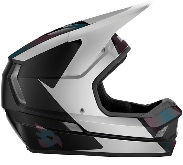 Bluegrass Legit Helmet - White Iridescent Matte
