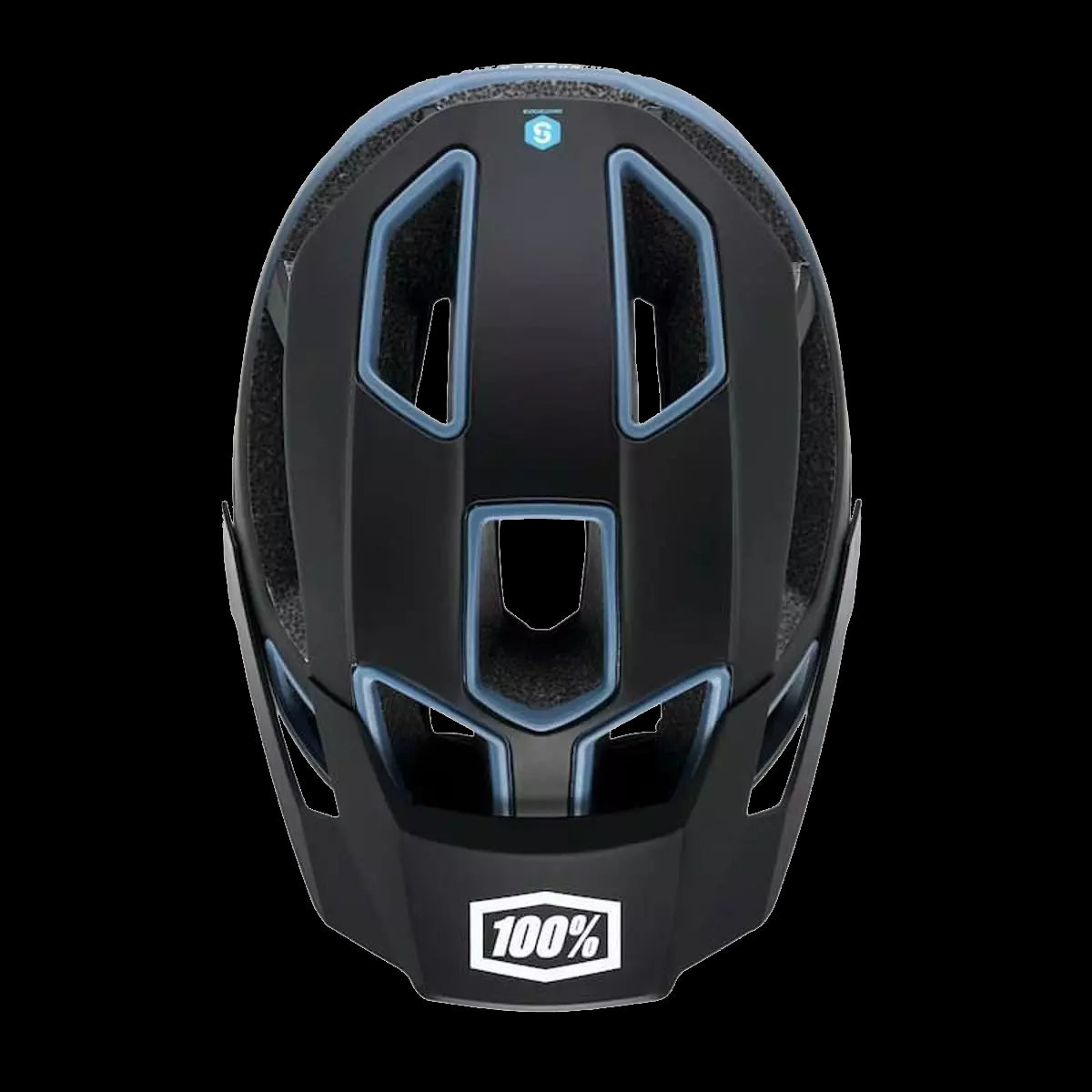 100% - Altec Helmet - Black - S/M - Cycle City Outdoors