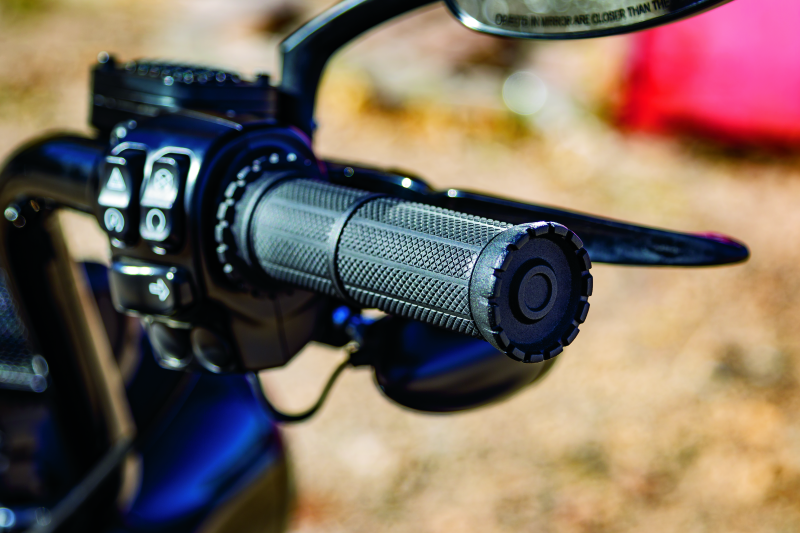 Kuryakyn Riot Grips Throttle-By-Wire Satin Black - Cycle City Outdoors