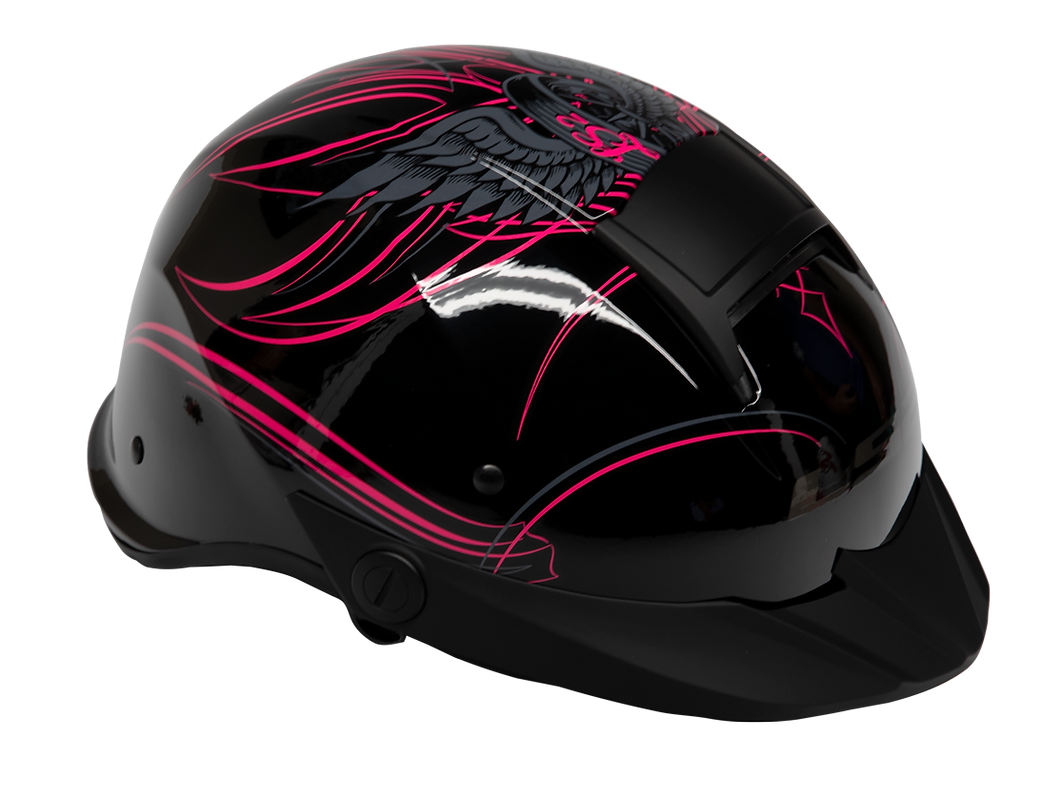 LS2 - Rebellion Wheels & Wings Half Helmet