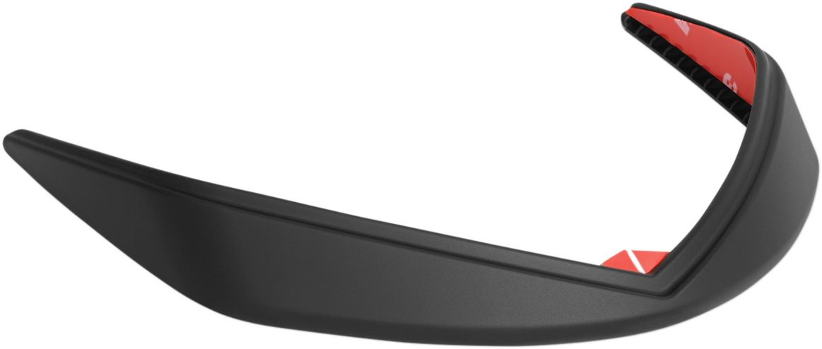 SHOW CHROME Fender Tip Accent - Front - Black 52-940BK