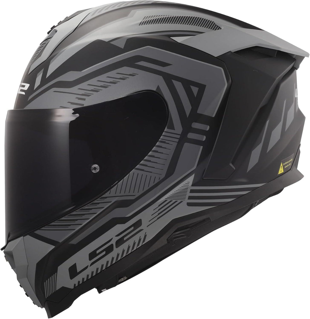 LS2 Challenger II Dravix Matte Gray Black