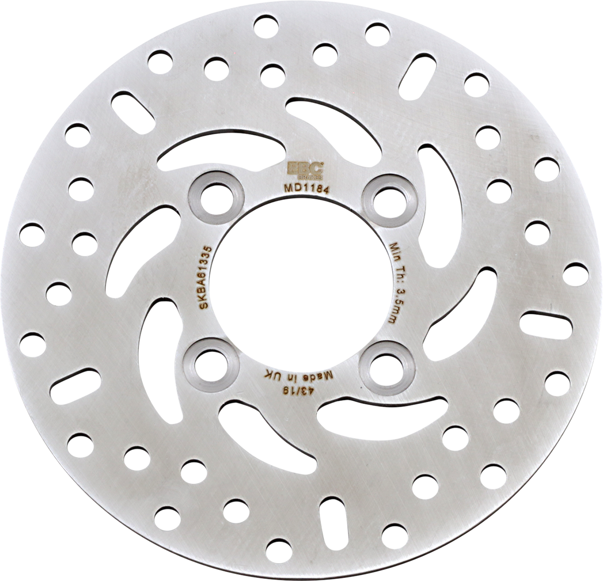 EBC MD Series Pro-Lite Brake Rotor, Rear - MD1184 (Honda Grom 125 / Monkey / Grom 2013–2025)