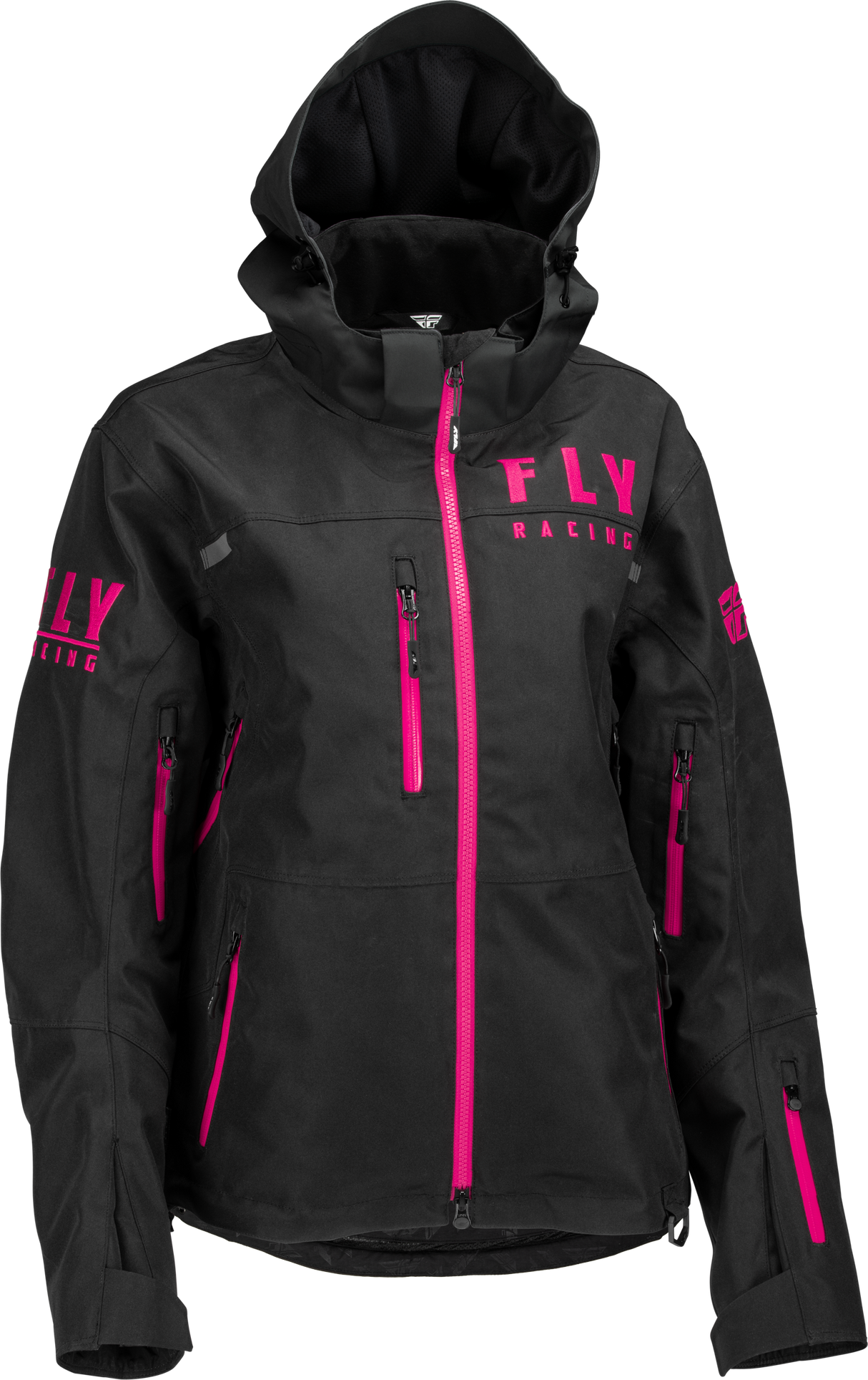 Women's Carbon Jacket Black/Pink Md