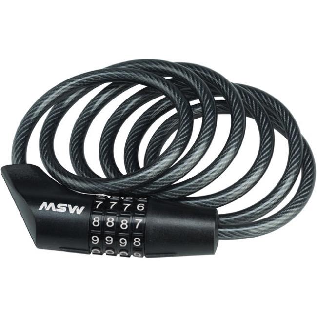MSW - CLK-108 Combination Cable Lock - 5 x 8mm