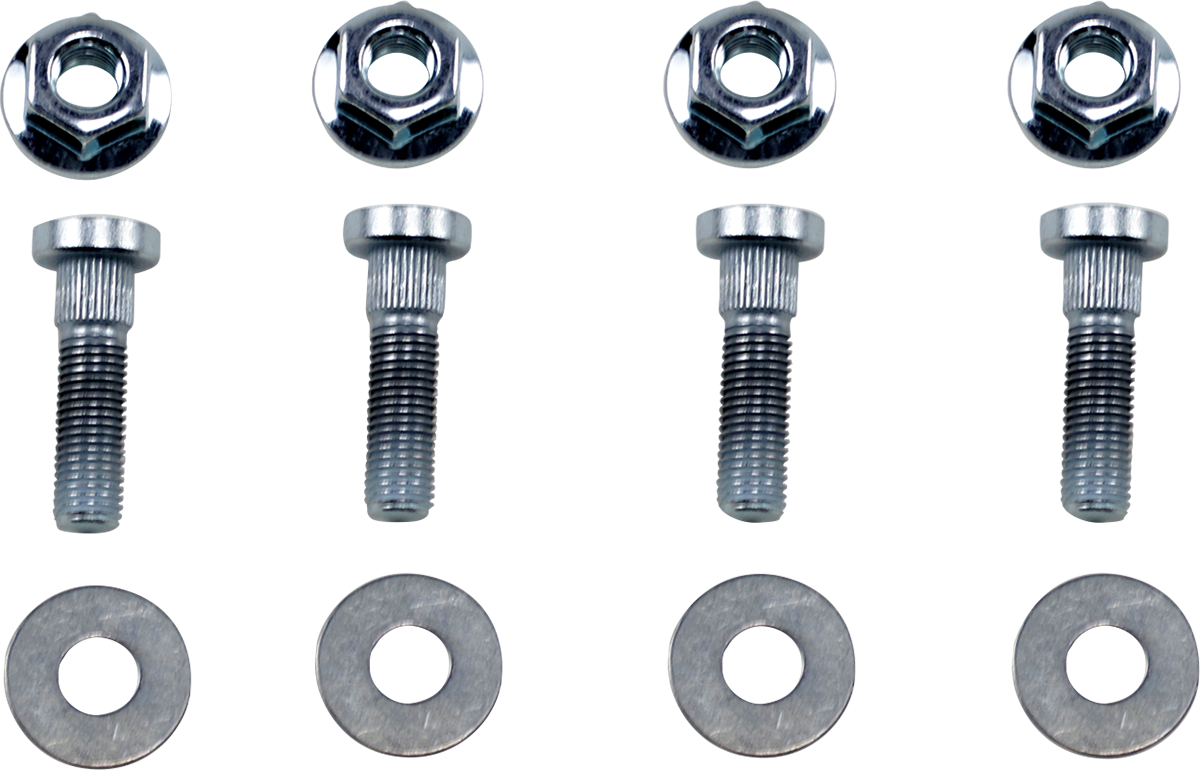 MOOSE RACING Wheel Stud/Nut Kit - Front/Rear 85-1026 - Cycle City Outdoors