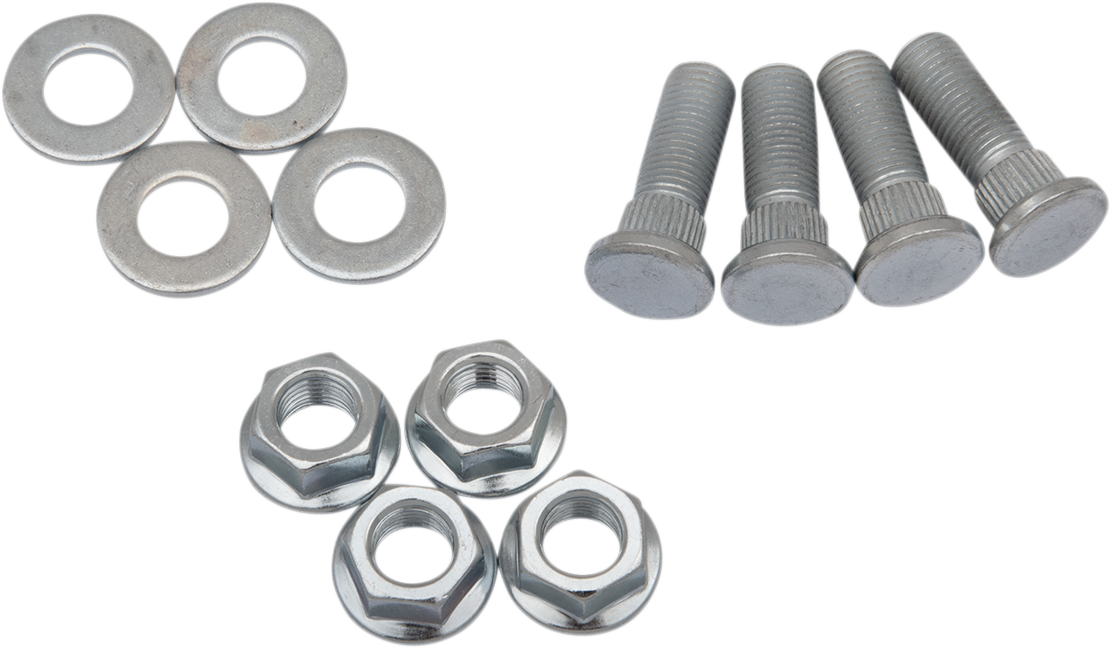 MOOSE RACING Wheel Stud/Nut Kit - Front/Rear 85-1104 - Cycle City Outdoors