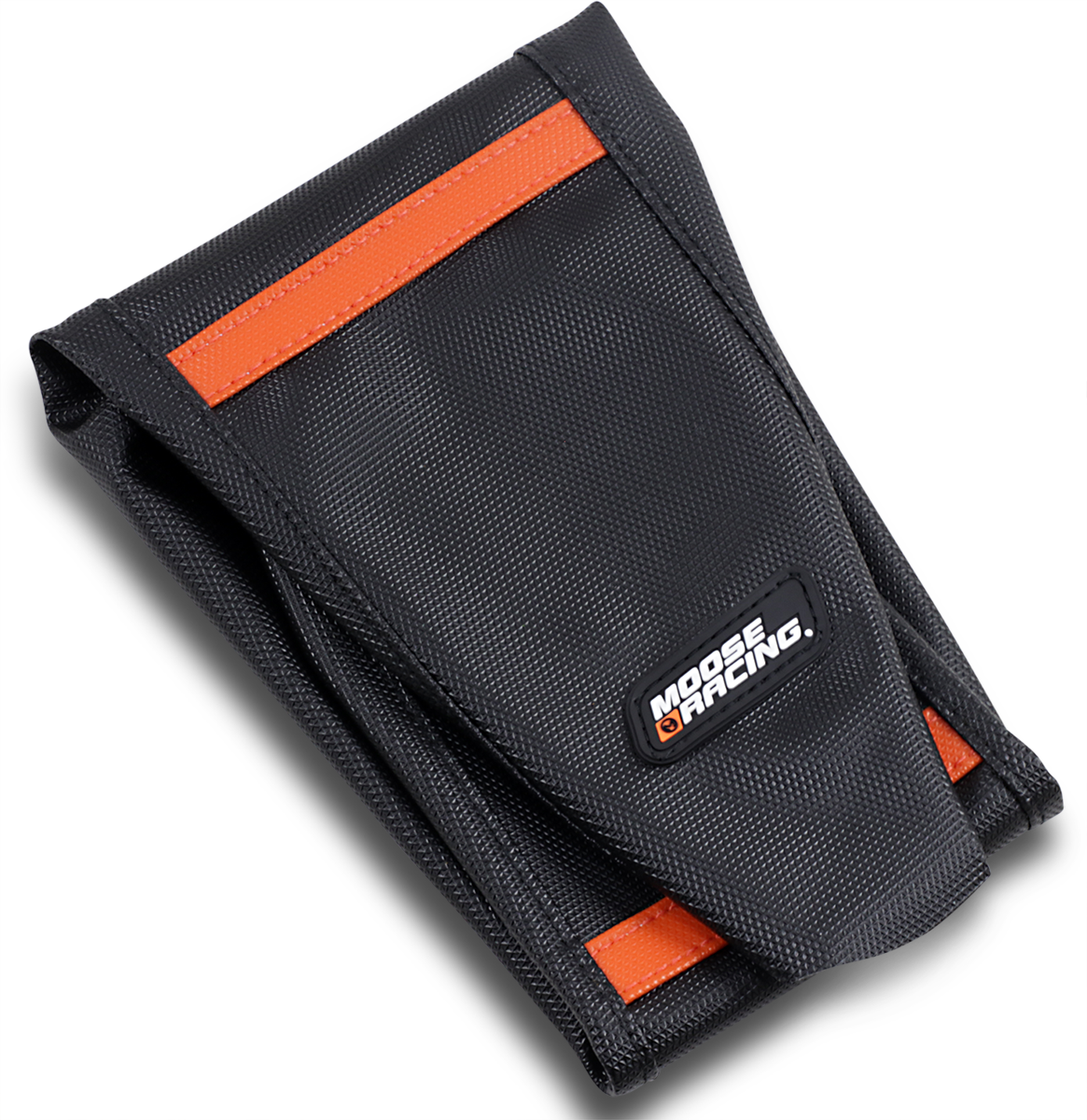 MOOSE RACING Ribbed Seat Cover - Black Cover/Orange Ribs KTM45019-336 - Cycle City Outdoors
