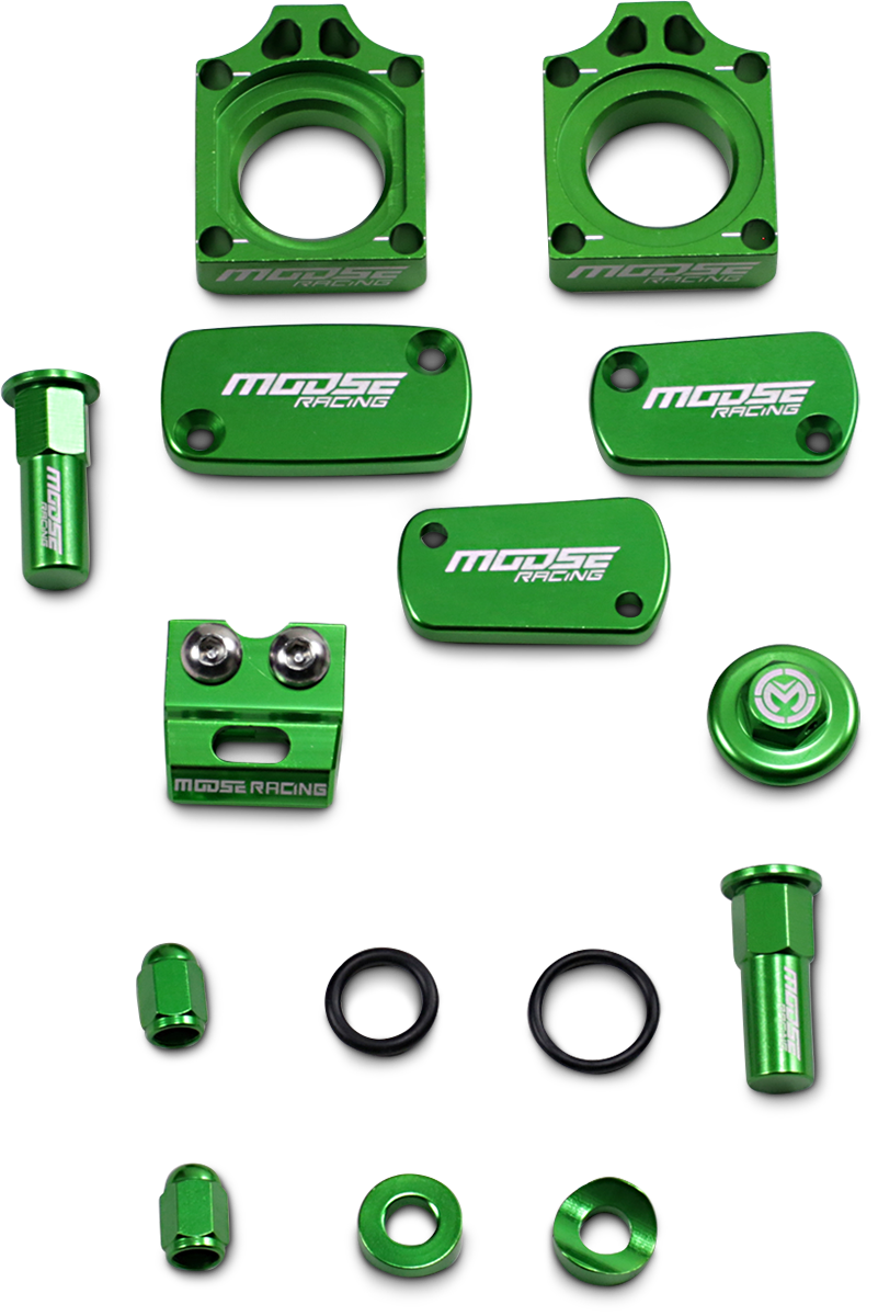 MOOSE RACING Bling Pack - Kawasaki - Green M57-2002GN - Cycle City Outdoors