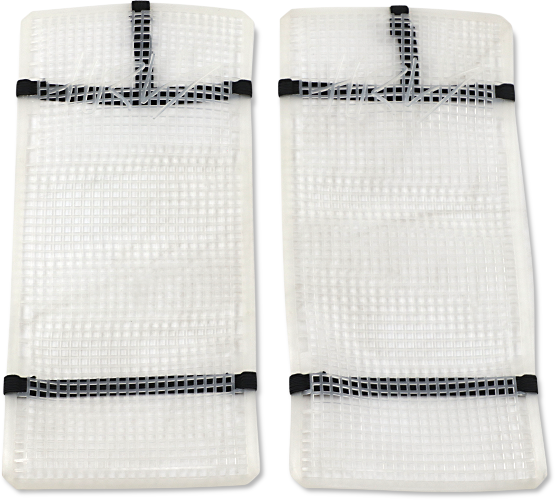MOOSE RACING Mud Radiator Cover - White - KTM HPRMUDKT1252TM - Cycle City Outdoors