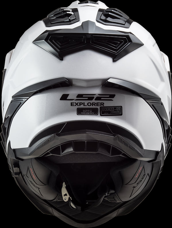 LS2 - Explorer XT Solid Adventure Motorcycle Helmet