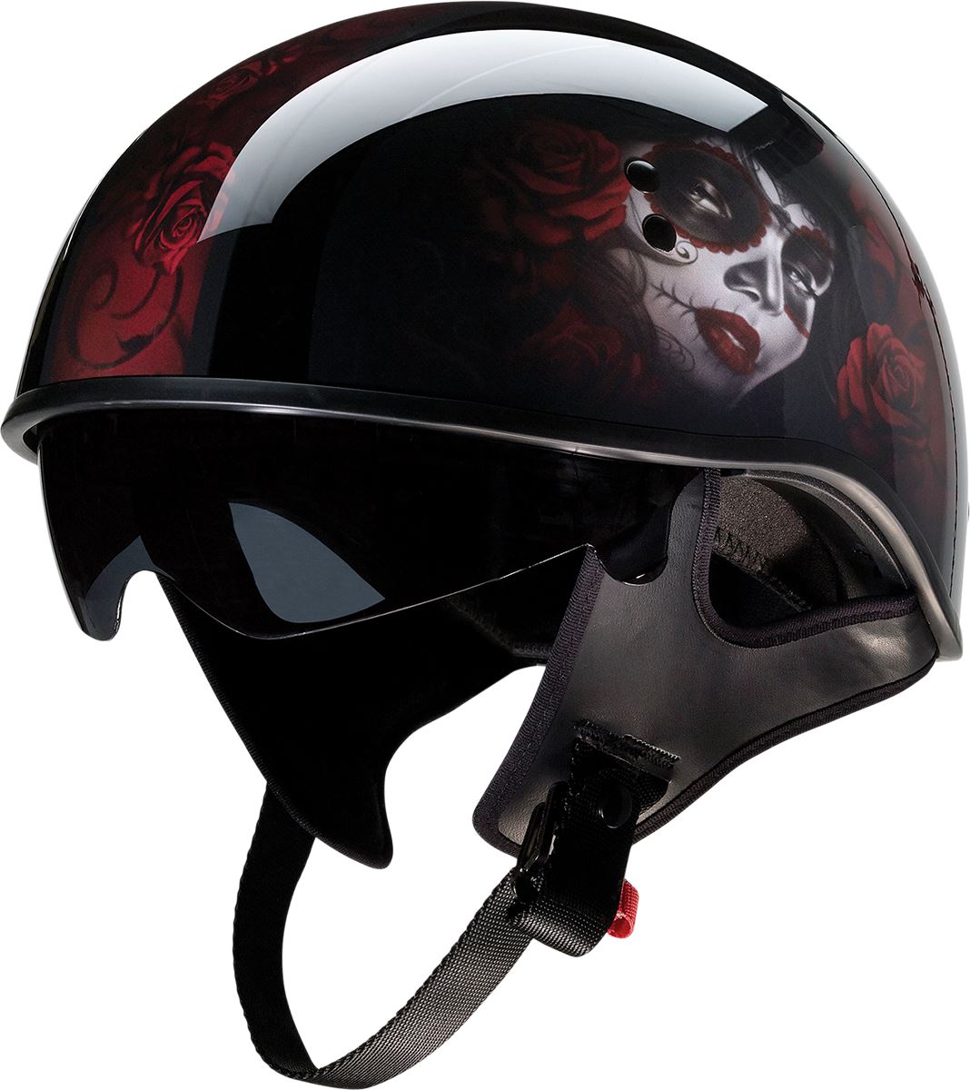 Z1R Vagrant Helmet - Red Catrina
