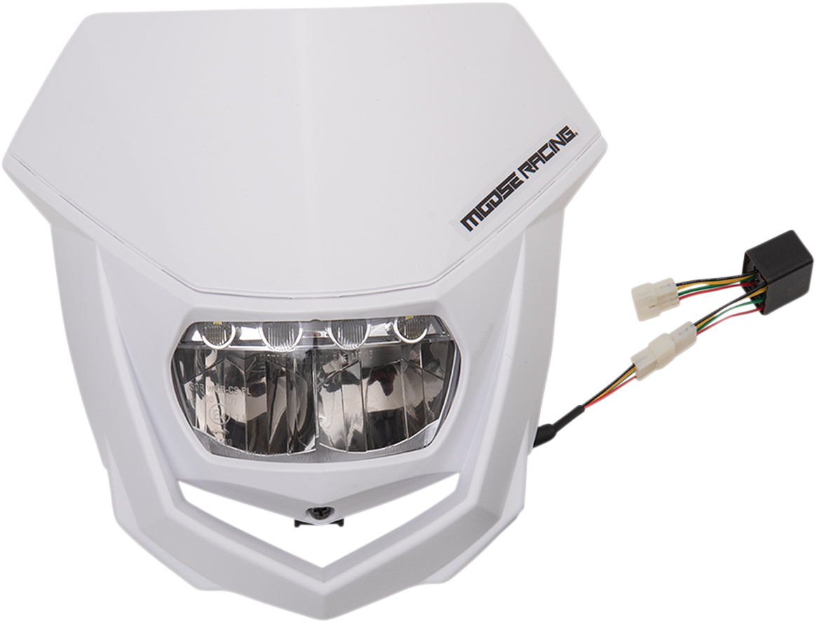 MOOSE RACING Halo LED Headlight - White 8667100008 - Cycle City Outdoors