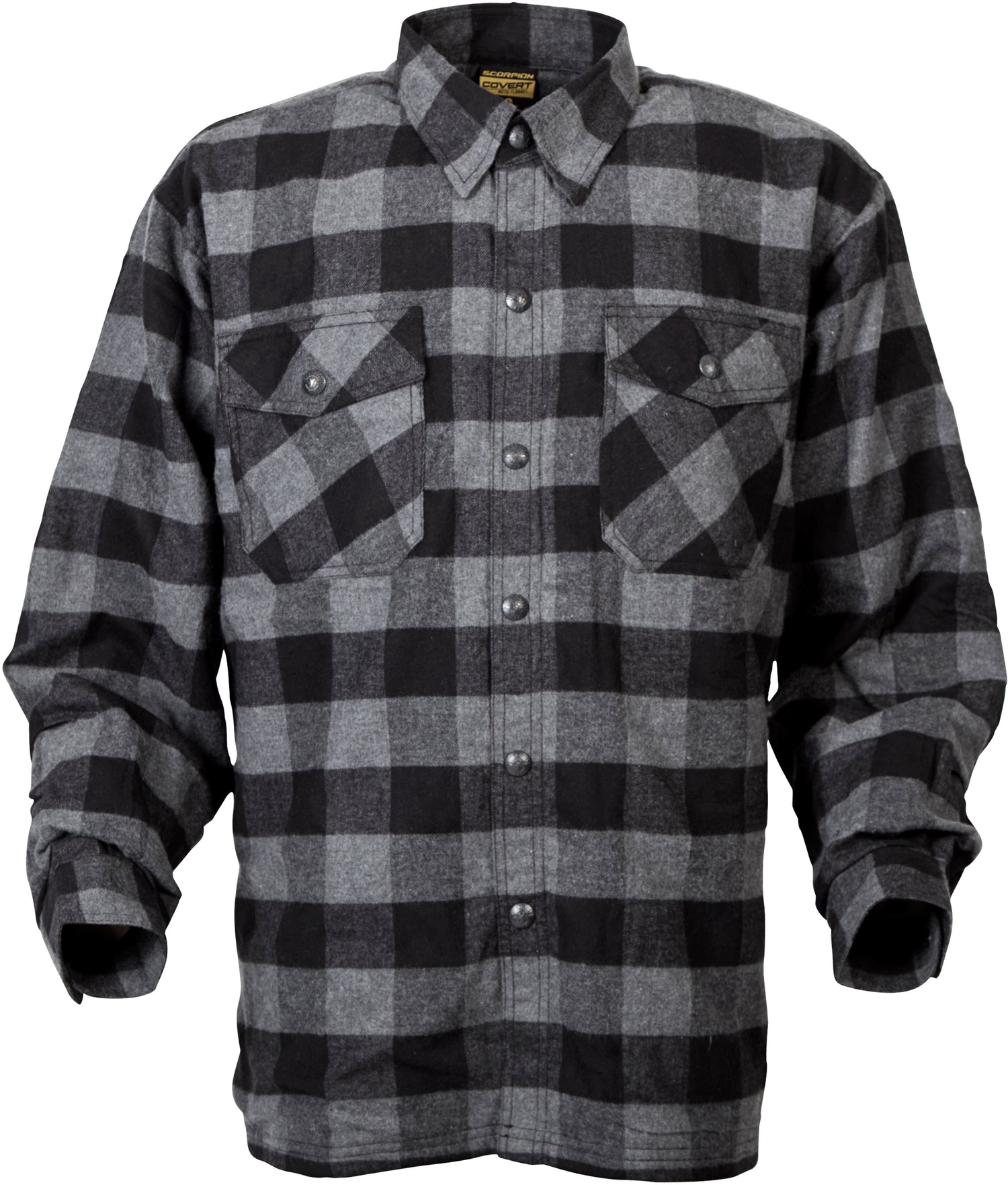 Scorpion - Covert Moto Flannel Black/Grey 4x