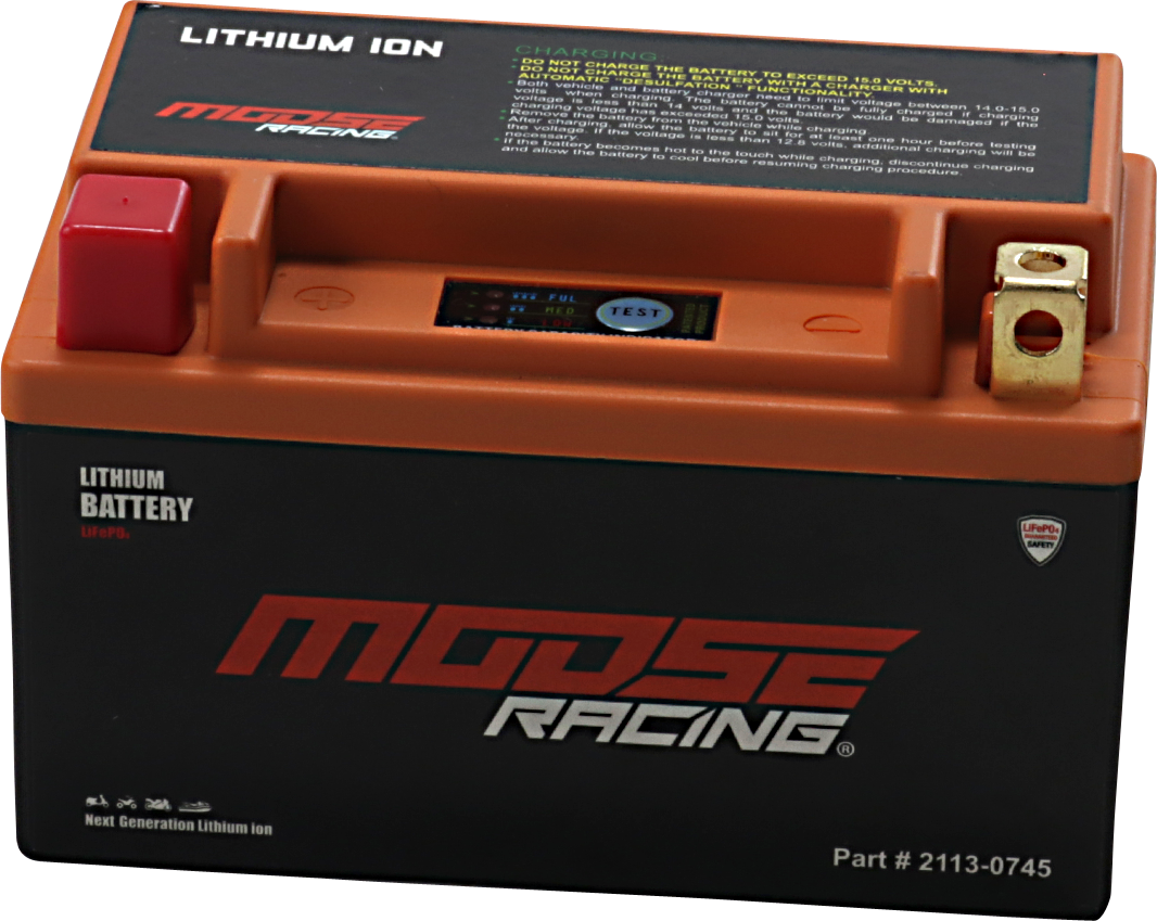 MOOSE RACING Li-Ion Battery - HUTX9-FP HUTX9-FP