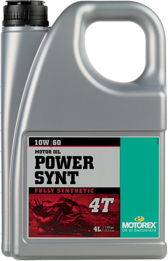 MOTOREX Power Synt 4T Engine Oil - 10W-60 - 4L 306210