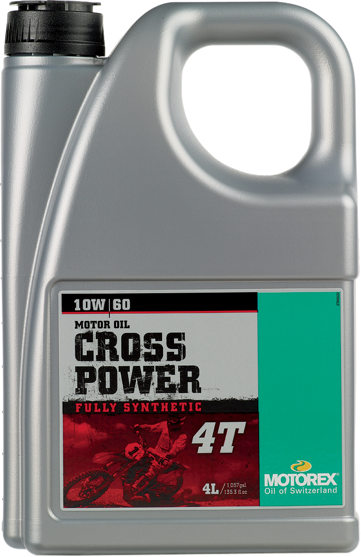 MOTOREX Cross Power Synthetic 4T Engine Oil - 10W-60 - 4L 306217