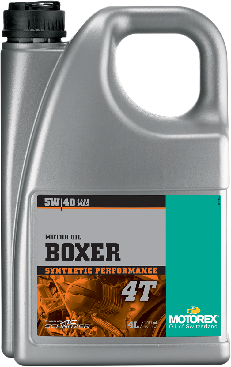 MOTOREX 4T Boxer Oil - 5W-40 - 4L 304678